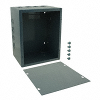 Bud Industries - JB-3959-KO - BOX STEEL GRAY 6"L X 8"W