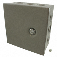 Bud Industries - JBH-4954-KO - BOX STEEL GRAY 3"L X 6"W