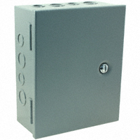 Bud Industries - JBH-4958-KO - BOX STEEL GRAY 4"L X 8"W