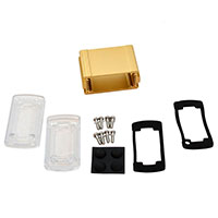 Bud Industries - EXN-23350-GDP - BOX ALUM CLR/GLD 1.93"LX2.71"W