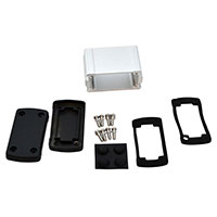 Bud Industries - EXN-23350-SV - BOX ALUM BLK/SLV 1.93"LX2.71"W