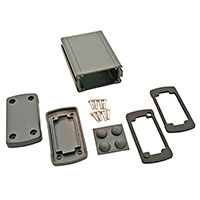 Bud Industries - EXN-23351-BK - BOX ALUM BLACK 3.5"L X 2.71"W