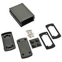 Bud Industries - EXN-23351-BKP - BOX ALUM BLACK 3.5"L X 2.71"W