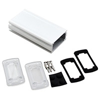 Bud Industries - EXN-23352-SVP - BOX ALUM CLR/SLV 5.08"L X 2.71"W