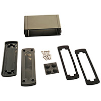 Bud Industries - EXN-23353-BKP - BOX ALUM BLACK 2.72"L X 4.48"W