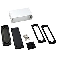 Bud Industries - EXN-23353-SV - BOX ALUM BLK/SLV 2.72"L X 4.48"W