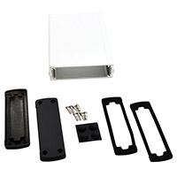 Bud Industries - EXN-23355-SV - BOX ALUM BLK/SLV 6.65"L X 4.48"W