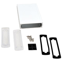 Bud Industries - EXN-23355-SVP - BOX ALUM CLR/SLV 6.65"L X 4.48"W