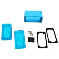 Bud Industries - EXN-23356-BLP - BOX ALUM BLU/TRN BLU 2.7"LX4.5"W