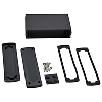 Bud Industries - EXN-23359-BKP - BOX ALUM BLACK 3.5"L X 5.77"W