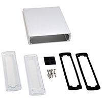 Bud Industries - EXN-23361-SVP - BOX ALUM CLR/SLV 6.65"L X 5.77"W