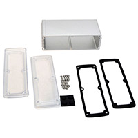 Bud Industries - EXN-23363-SVP - BOX ALUM CLR/SLV 3.5"L X 7"W