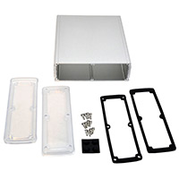 Bud Industries - EXN-23366-SVP - BOX ALUM CLR/SLV 8.23"L X 7"W