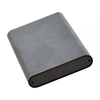 Bud Industries - EXT-9163 - BOX ALUM BLACK 3.94"L X 2.32"W