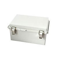 Bud Industries - PTQ-11057 - BOX PLSTC GRAY 11.35"L X 7.48"W