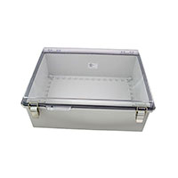 Bud Industries - PTQ-11068-C - BOX PLASTIC 15.75"L X 11.81"W