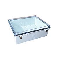 Bud Industries - PTQ-11073-C - BOX PLASTIC 18.13"L X 13.78"W