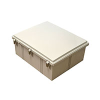 Bud Industries - PTQ-11080 - BOX PLASTIC GRAY 25.25" X 20.87"