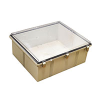 Bud Industries - PTQ-11080-C - BOX PLASTIC 25.25"L X 20.87"W