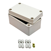 Bud Industries - PTS-25312 - BOX PLASTIC GRAY 5.12"L X 3.15"W