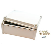 Bud Industries - PTS-25340 - BOX PLASTIC GRAY 11"L X 7.48"W