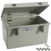 Bud Industries - NBA-10144 - BOX ABS GRAY 11.83"L X 7.85"W