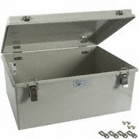 Bud Industries - NBA-10148 - BOX ABS GRAY 15.74"L X 11.79"W