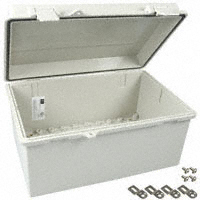 Bud Industries - NBB-10243 - BOX ABS/PC GRAY 11.28"L X 7.48"W