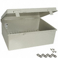 Bud Industries - NBB-10247 - BOX ABS/PC GRAY 15.68" X 11.73"