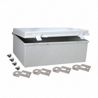 Bud Industries - NBB-10251 - BOX ABS/PC GRAY 14.59"LX10.64"W