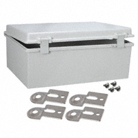 Bud Industries - NBB-22247 - BOX ABS GRAY 15.68"L X 11.73"W