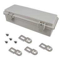 Bud Industries - NBF-32008 - BOX ABS GRAY 10.63"L X 3.93"W