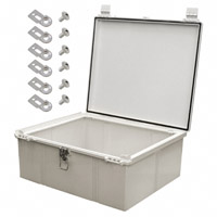 Bud Industries - NBF-32042 - BOX ABS GRAY 23.62"L X 19.68"W