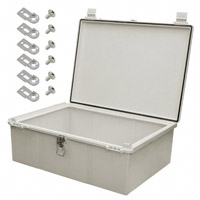 Bud Industries - NBF-32046 - BOX ABS GRAY 27.55"L X 19.68"W