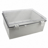 Bud Industries - NBF-32226 - BOX ABS/PC GRY 15.74"L X 11.81"W