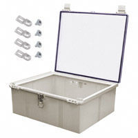 Bud Industries - NBF-32242 - BOX ABS/PC GRY 23.62L X 19.68"W
