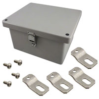 Bud Industries - NFL-6632 - BOX FIBERGLASS GRY 11.74"LX9.9"W