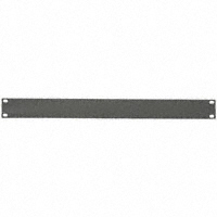 Bud Industries - PA-1101-MG - PANEL ALUMINUM 19" METALLIC GRAY