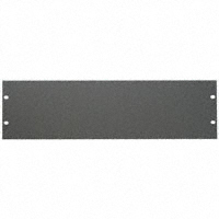 Bud Industries - PA-1103-MG - PANEL ALUMINUM 19" METALLIC GRAY