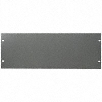 Bud Industries - PA-1104-MG - PANEL ALUMINUM 19" METALLIC GRAY