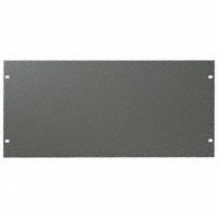 Bud Industries - PA-1105-MG - PANEL ALUMINUM 19" METALLIC GRAY