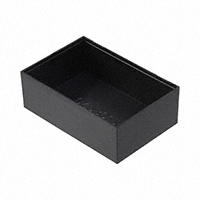 Bud Industries - PB-1564 - BOX ABS BLACK 1.75"L X 1.16"W