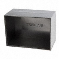 Bud Industries - PB-1565 - BOX ABS BLACK 2.71"L X 1.91"W