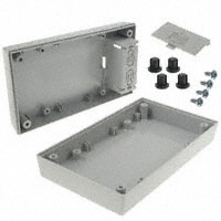 Bud Industries - PBS-11327-G - BOX ABS GRAY 5.63"L X 3.25"W