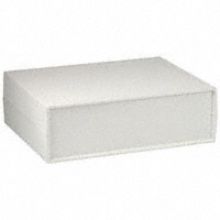 Bud Industries - PC-11408 - BOX PLASTIC GRAY 6.32"L X 8.1"W