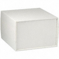 Bud Industries - PC-11414 - BOX PLASTIC GRAY 6.32"L X 6.12"W