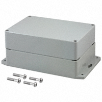 Bud Industries - PN-1327-MB - BOX PLASTIC GRAY 6.73"L X 4.76"W