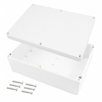 Bud Industries - PN-1335 - BOX PLSTC GRAY 10.43"L X 7.28"W