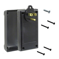 Bud Industries - PPB-11861-BK - BOX ABS BLACK 4.12"L X 2.24"W