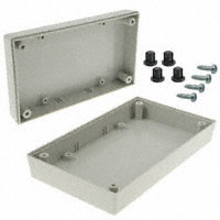Bud Industries - PS-11543-G - BOX ABS GRAY 5.63"L X 3.25"W